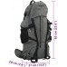 vidaXL Plecak turystyczny, szary, 60 L, tkanina Oxford