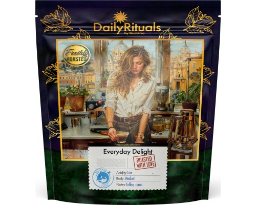 Blue Orca Coffee Kawa Ziarnista DAILY RITUALS EverydayDelight Świeżo Palona 100% ARABICA