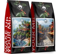 Blue Orca Coffee 2x1kg - PURA VIDA+MERCADO - 100% Arabica ŚWIEŻO PALONA