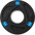 Rebel Zestaw obciążeń żeliwnych gumowanych 4x1.25kg, otwór olimpijski 51mm,  REBEL ACTIVE