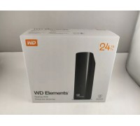HDD WD WD Elements Desktop WDBWLG0240HBK - Festplatte - 24 TB - extern (Stationar) - USB 3.2 Gen 1 - Schwarz