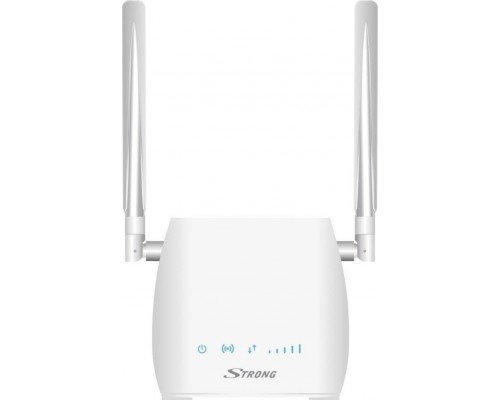 Strong Strong 300M router bezprzewodowy Fast Ethernet Jedna częstotliwości (2,4 GHz) 4G Biały