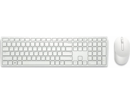 Dell DELL KM5221W klawiatura Dołączona myszka RF Wireless QWERTZ czeski słowacki White