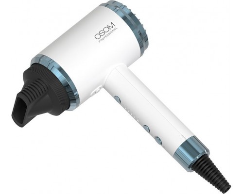 Brother Osom Professional Plaukų džiovintuvas 1800W, baltas OSOM6800WHHD