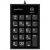 Perixx PERIPAD-202 H, USB number pad with 2-port hub, black