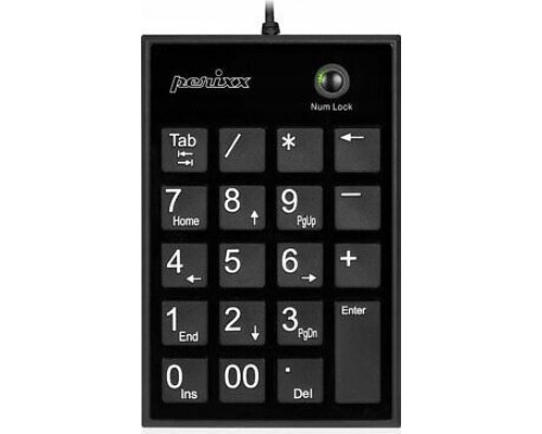Perixx Perixx PERIPAD-202 U, USB numeric keypad, black