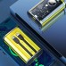Wekome WEKOME WP-345 Vanguard Series - Power  10000 mAh Fast Charging With built-in cable USB-C & Lightning PD 20W + QC 22.5W (Żółty)