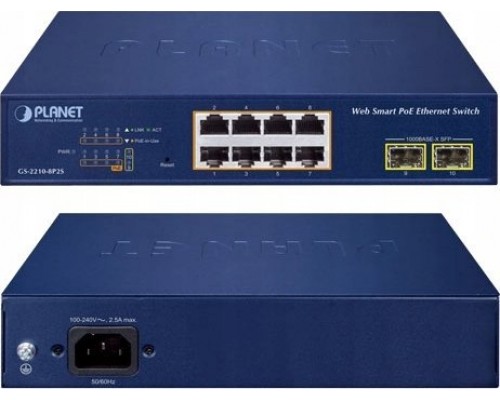 Switch Planet GS-2210-8P2S