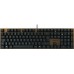 Cherry KC 200 MX klawiatura Uniwersalne USB QWERTY Angielski Czarny Brąz