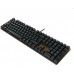 Cherry KC 200 MX klawiatura Uniwersalne USB QWERTY Angielski Czarny Brąz