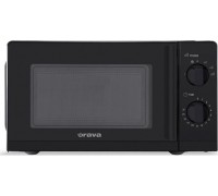 Microwave Orava Orava mikrovlnná trouba, 700 W, 20 l, 6 úrovní mikrovlnného výkonu, černá
