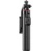 Selfie nūjiņa Hurtel Selfie nūjiņa WC1Y3S teleskopisks tripods 1.3m ar turētāju telefonam - black