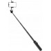 Selfie nūjiņa Hurtel Selfie nūjiņa WC12YDS teleskopisks tripods 1.3m no alumīnija sakausējuma ar dubulto lampu un turētāju telefonam - black