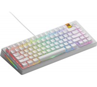 Glorious GMMK 3 HE 75 % Custom Gaming-  Pre-Built, ANSI (US), Fox HE Switches, White