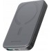 Joyroom Joyroom JR-W020 Mini 5000mAh USB-A USB-C indukcyjny 20W - black + cable USB-C / USB-C