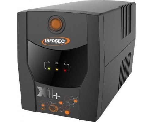 UPS Infosec 600VA 900W 2x 9Ah 4x FR/Type F