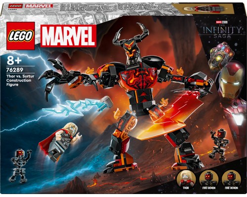 LEGO Marvel Thor pret Surtura būvfigūra (76289)