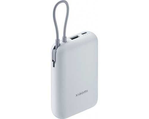Xiaomi 10000mAh (Zintegrowany kabel) (Ice Blue)