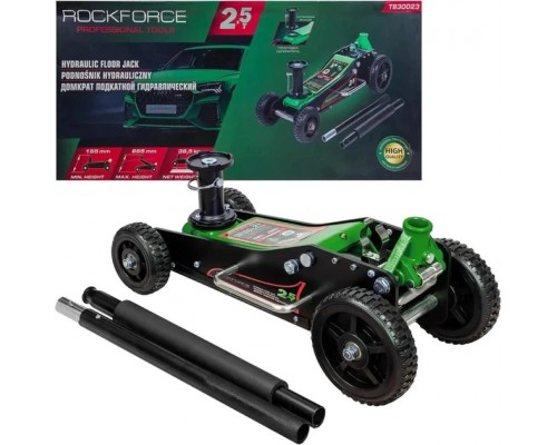 Rockforce Lift hydraulic 2.5t (h min 155mm, h max 665mm)