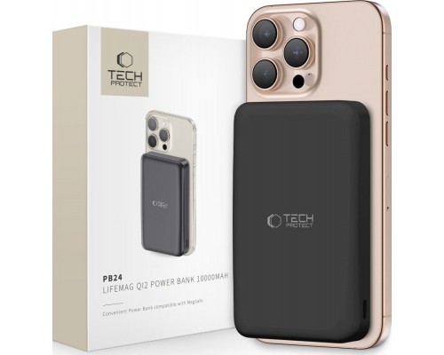 Tech-Protect PB24 LifeMag 10000mAh Black