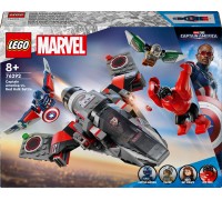 Marvel Kapteinis Amerika pret Sarkano Halku — kauja (76292)