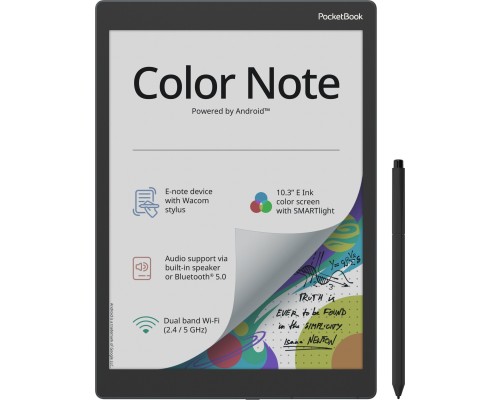 PocketBook Color Note Black (PB1041-1-WW)