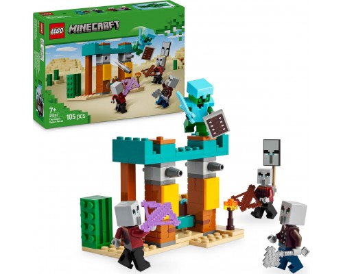 Minecraft tuksneša patruļas zelta zivtiņa (21267)