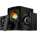 SVEN MS-312 black Bluetooth FM USB Display RC unit power output 20W+2x10W (RMS)