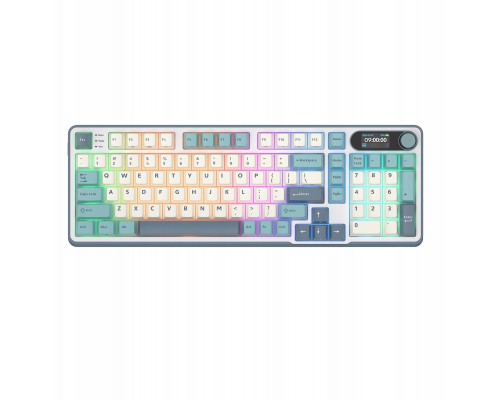 Royal Kludge RK-S98 Light Cloud   | 96%, Hot-Switchap, Chartreuse Switches, US