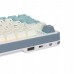 Royal Kludge RK-S98 Light Cloud   | 96%, Hot-Switchap, Chartreuse Switches, US