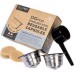 Reusable capsules compatible with Nespresso(r) Sealpod Classic Edition