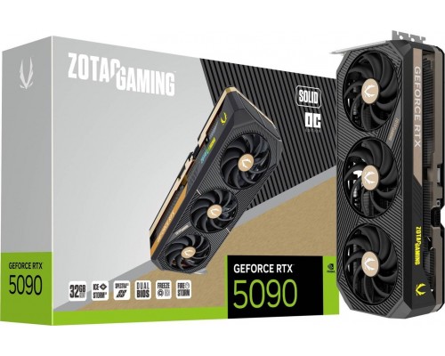 Zotac Gaming GeForce RTX 5090 SOLID OC 32GB GDDR7 (ZT-B50900J-10P)