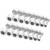 HMS Dumbbells CHD 16 x Various types of loads included (72 kg) + Stojak STR36