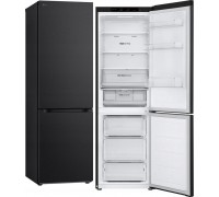 LG Refrigerator | GBV3100EEP | Energy efficiency class E | Free standing | Combi | Height 186 cm | No Frost system | Fridge net capacity 234 L | Freezer net capacity 110 L | Display | 35 dB | Dark Graphite