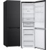 LG Refrigerator | GBV3100EEP | Energy efficiency class E | Free standing | Combi | Height 186 cm | No Frost system | Fridge net capacity 234 L | Freezer net capacity 110 L | Display | 35 dB | Dark Graphite