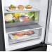 LG Refrigerator | GBV3100EEP | Energy efficiency class E | Free standing | Combi | Height 186 cm | No Frost system | Fridge net capacity 234 L | Freezer net capacity 110 L | Display | 35 dB | Dark Graphite