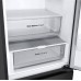 LG Refrigerator | GBV3100EEP | Energy efficiency class E | Free standing | Combi | Height 186 cm | No Frost system | Fridge net capacity 234 L | Freezer net capacity 110 L | Display | 35 dB | Dark Graphite