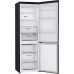 LG Refrigerator | GBV3100EEP | Energy efficiency class E | Free standing | Combi | Height 186 cm | No Frost system | Fridge net capacity 234 L | Freezer net capacity 110 L | Display | 35 dB | Dark Graphite