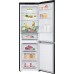 LG Refrigerator | GBV3100EEP | Energy efficiency class E | Free standing | Combi | Height 186 cm | No Frost system | Fridge net capacity 234 L | Freezer net capacity 110 L | Display | 35 dB | Dark Graphite