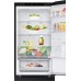 LG Refrigerator | GBV3100EEP | Energy efficiency class E | Free standing | Combi | Height 186 cm | No Frost system | Fridge net capacity 234 L | Freezer net capacity 110 L | Display | 35 dB | Dark Graphite