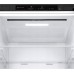 LG Refrigerator | GBV3100EEP | Energy efficiency class E | Free standing | Combi | Height 186 cm | No Frost system | Fridge net capacity 234 L | Freezer net capacity 110 L | Display | 35 dB | Dark Graphite