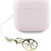 TWS Guess Glossy Effect Printed Classic Logo & Charm Pink Headphones