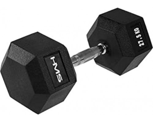 HMS ‎‎Hantel Hex Pro rubberized 1 x 27.5 kg