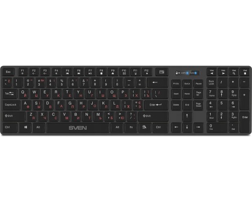 SVEN KB-E5300W graphite klawiatura bezprzewodowa