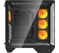 Darkflash DY470 black + 4 wentylatory + uchwyt GPU