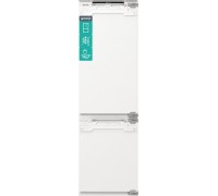 Gorenje Refrigerator | NRKI517E62WF | Energy efficiency class E | Built-in | Combi | Height 177.2 cm | No Frost system | Fridge net capacity 176 L | Freezer net capacity 76 L | Display | 35 dB | White