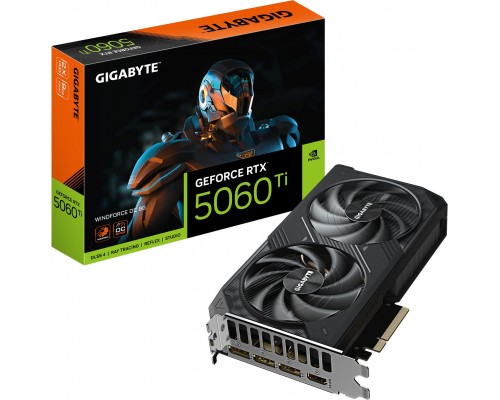 Gigabyte GeForce RTX 5060 Ti Windforce OC 8GB GDDR7 DLSS4 (GV-N506TWF2OC-8GD)