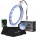 ZESTAW HULA HOP MAGNETYCZNY BLUE HHM15 Z LICZNIKIEM HMS + PAS BR163 BLACK PLUS SIZE