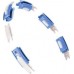 ZESTAW HULA HOP MAGNETYCZNY BLUE HHM15 Z LICZNIKIEM HMS + PAS BR163 BLACK PLUS SIZE