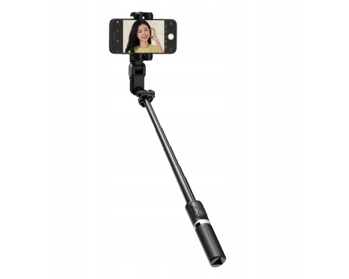 Gimbal Statīvs Pašportreta nūja LED lampa + Pults priekš telefonu / AOCHUAN M1 PRO